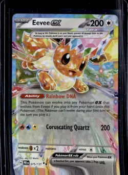 2025 Pokemon Prismatic Evolutions Eevee ex #075/131 - Image 1