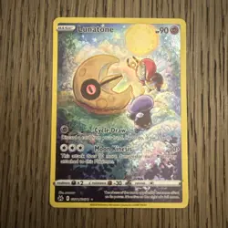 Pokemon 2023 SWSH Crown Zenith Lunatone Galarian Gallery #GG11/GG70 - Image 1