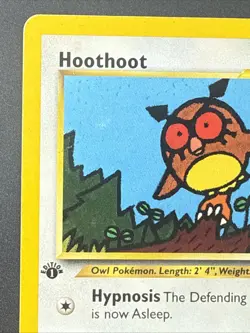 Pokemon Hoothoot 60/111 - 1st Edition Neo Genesis 2000 - Common - Image 2