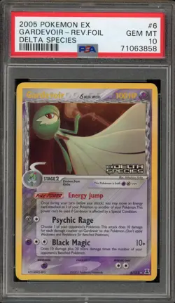 Pokemon Gardevoir EX Delta Species Reverse Holo Rare #6 PSA 10 Gem Mint - Image 1