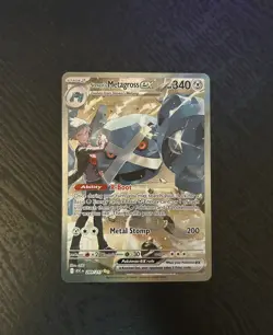 Pokemon TCG | Ascended Heroes | Steven’s Metagross EX 289/217 SIR NEAR MINT - Image 1