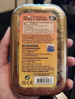 Pokemon TCG Scarlet & Violet 151 Mini Tin Machamp Cubone Art Factory Sealed New - Image 2