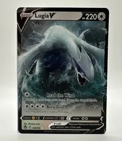 Lugia V 138/195 Silver Tempest Sword & Shield Pokemon 2022 - Image 1
