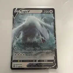 Lugia V 138/195 Silver Tempest Sword & Shield Pokemon 2022 - Image 1