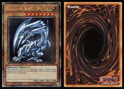 Blue-Eyes White Dragon (Quarter Century Secret Rare) MP24-EN001 Yugioh - Image 3