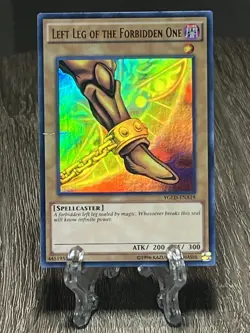 Left Leg of the Forbidden One – YGLD-ENA19 – Unlimited – Ultra Rare – Yu-Gi-Oh! - Image 2