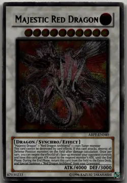 Majestic Red Dragon (UTR) Ultimate Rare Absolute Powerforce ABPF-EN040 MP - Image 1