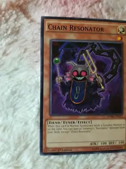 Yu-Gi-Oh! Chain Resonator DPDG-EN022 1st Edition Duelist Pack Dimensional Guard - Image 2