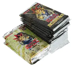 2004-05 Yu-Gi-Oh English Sealed Booster Pack Lot (31) Dark Revelation - Image 1