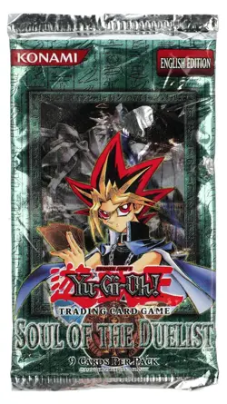 2004 Yu-Gi-Oh English Soul of the Duelist Sealed Booster Pack Lot (6) - Image 2