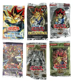 2003-05 Konami Yu-Gi-Oh Booster Pack Lot (12) Spell of Mask Dark Rise of Destiny - Image 1