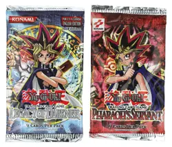 2004 Yu-Gi-Oh Pharaoh's Servant/Legacy of Darkness Sealed Booster Packs Lot (13) - Image 2