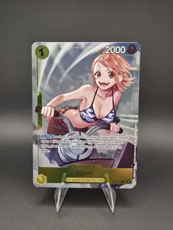 One Piece TCG ENGLISH Nami OP15-108 DASH PACK PROMO Adventure On Kami’s Island - Image 1