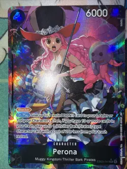 One Piece Perona Alt Art SR Heroines Extra Booster Eb-03 English - Image 1