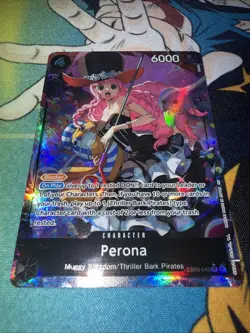 One Piece Perona Alt Art SR Heroines Extra Booster Eb-03 English - Image 2