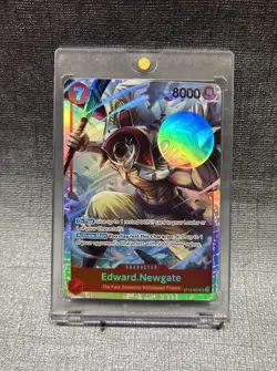 Edward.Newgate Super Rare - ST15-002 - PB - The Best Vol.2 One Piece NM - Image 1