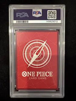 2026 ONE PIECE OP14 EB04 PSA 9 THE AZURE SEA'S SEVEN #020 DRACULE MIHAWK - Image 2