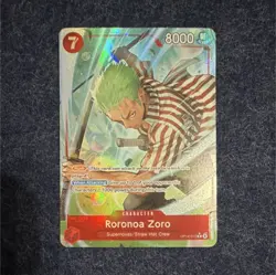 One Piece CCG Roronoa Zoro OP14-015 Holo ALT ART - English - Image 1