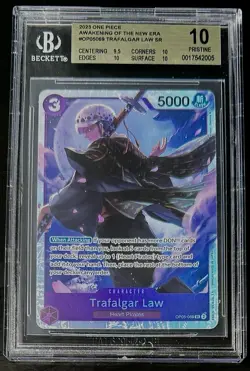 BGS 10 One Piece OP05-069 SR Trafalgar Law - English - Awakening of the New Era - Image 1