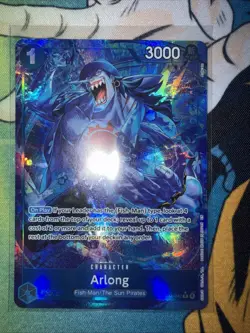 ONE PIECE TCG - Arlong (Alt Art) The Azure Sea's Seven OP14-042 FOIL NM - Image 1