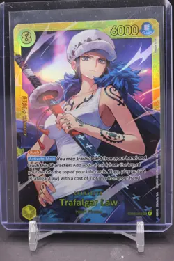 Trafalgar Law EB03/062 SEC Secret Rare One Piece Heroines Edition - Image 1