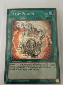 Yu-Gi-Oh Ready Fusion MP22-EN163 Prismatic Secret Rare 1st Edition Near Mint - Image 1
