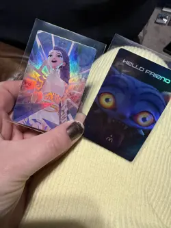 McDonald’s KPOP DEMON HUNTERS Huntrix Meal Rumi Card Holo Triple Star Ultra Rare - Image 1