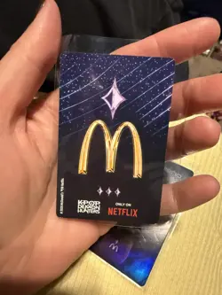 McDonald’s KPOP DEMON HUNTERS Huntrix Meal Rumi Card Holo Triple Star Ultra Rare - Image 3