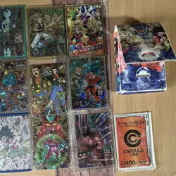 Dragon Ball Card 4 Stars 12 Secrets 2 Old Sets Used - Image 3