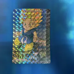 Dragon Ball Carddass Pseudo Angel GT 85 Clear Sparkle Collectible Card - Image 1