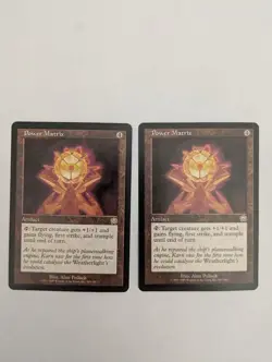 2 Power Matrix Mercadian Masques MTG NM Free shipping with tracking - Image 1