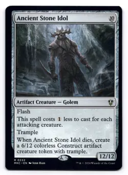 Ancient Stone Idol NM Commander: Murders at Karlov Manor 0222 MTG Regular - Image 1