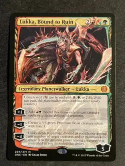 MTG Lukka, Bound to Ruin, NM-Mint, (ONE #207/271) Regular - Image 1