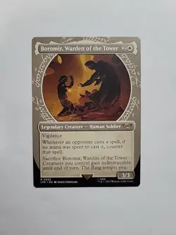 MTG - Boromir, Warden of the Tower (Showcase) LTR Regular Rare #0302 - Image 1