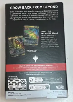 Magic the Gathering Tarkir Dragonstorm MTG Commander Deck - Sultai Arisen Sealed - Image 2