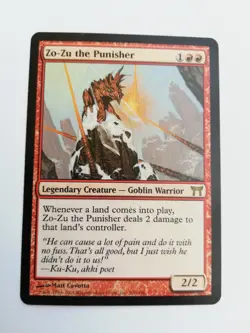 MTG | Zo-Zu the Punisher | Champions of Kamigawa | English | EX-NM - Image 3