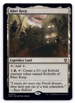 Kher Keep NM Commander: Murders at Karlov Manor 0270 MTG Regular - Image 1