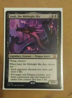 Junji, the Midnight Sky 0199 Commander: Modern Horizons 3 M3C MTG Magic - Image 1