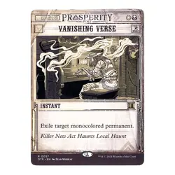 Vanishing Verse #57 Rare MTG 2024 Outlaws of Thunder Junction: Breaking News - Image 1