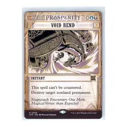 Void Rend #59 Rare Regular MTG 2024 Outlaws of Thunder Junction: Breaking News - Image 1