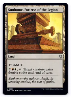 Sunhome, Fortress of the Legion NM Commander: Murders at Karlov Manor 298 MTG - Image 1