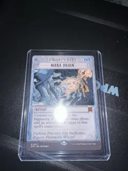 Mana Drain OTJ Breaking News Mint 0011 MTG OTP Mythic Unplayed NM - Image 1