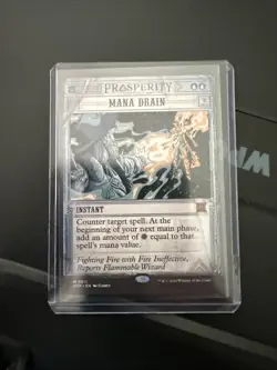 Mana Drain OTJ Breaking News Mint 0011 MTG OTP Mythic Unplayed NM - Image 2