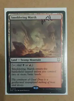 Smoldering Marsh #379 (NM) Modern Horizons 3 M3C Magic MTG - Image 1