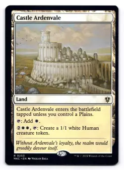 Castle Ardenvale NM Commander: Murders at Karlov Manor 0253 MTG Regular - Image 1