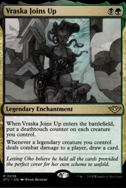 MTG: Vraska Joins Up | Outlaws of Thunder Junction 236 NM - Image 1
