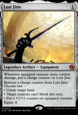 MTG: Lost Jitte | OTJ: The Big Score 88 NM - Image 1