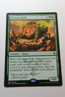 MTG Protean Hulk x1- -Masters 25-Lightly Played - Image 1