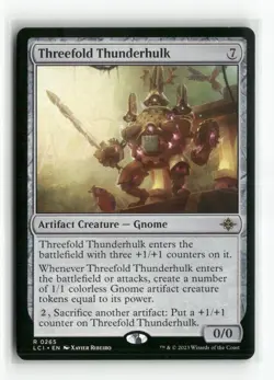 Threefold Thunderhulk The Lost Caverns of Ixalan Regular - Image 1