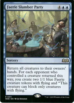 Faerie Slumber Party 2023 MTG #311 Expansion/Rare Wilds of Eldraine - Image 1